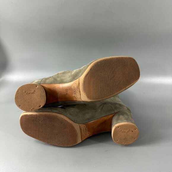 Marc Jacobs Suede Ankle Moto Boots, Size 38.5 - Picture 12 of 14